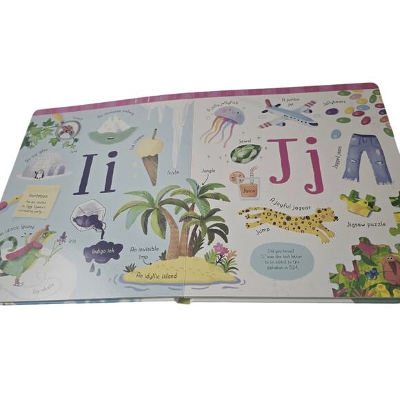 The Usburne Big Book of ABC Colorful Hard Back Pre K Home School Educational - Picture 7 of 10